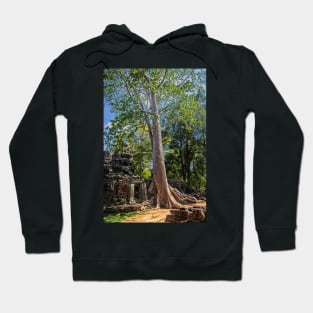 Giant Banyan Tree at Banteay Kdei Hoodie